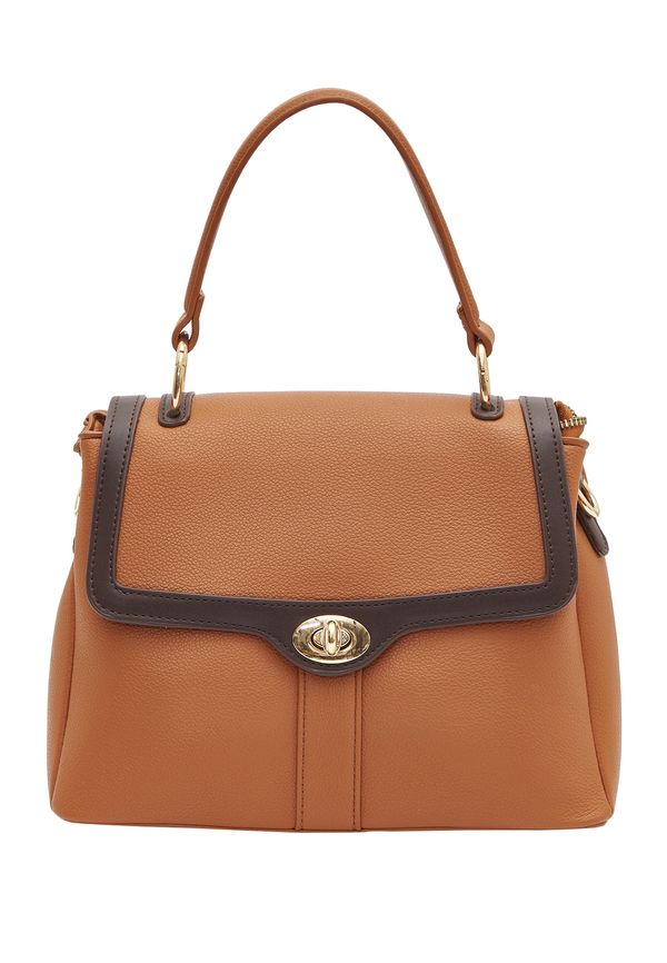 Usha Usha Дамска чанта  светлокафяво / ръждиво червено