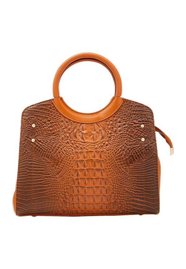 Usha Usha Дамска чанта  тъмнокафяво / оранжево