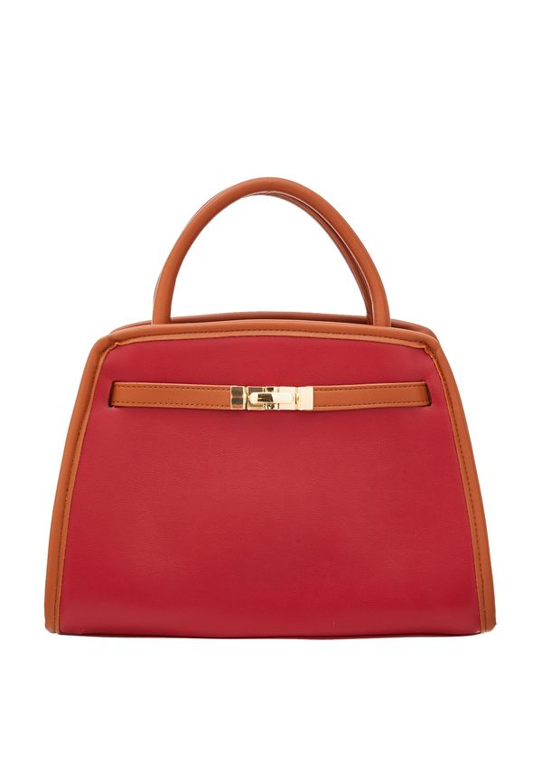 Usha Usha Дамска чанта  злато / оранжево / червено