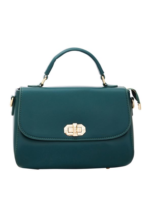 Usha Usha Дамска чанта  злато / смарагдово зелено