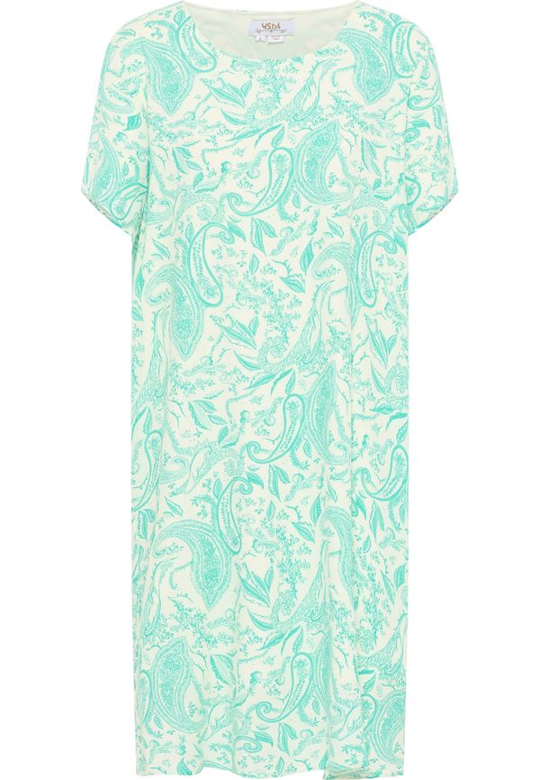 usha FESTIVAL usha FESTIVAL Лятна рокля  тюркоазен / бял памук