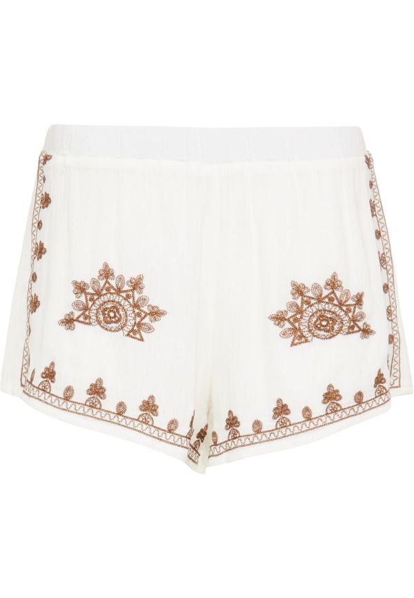 usha FESTIVAL usha FESTIVAL Панталон  кафяво / бяло