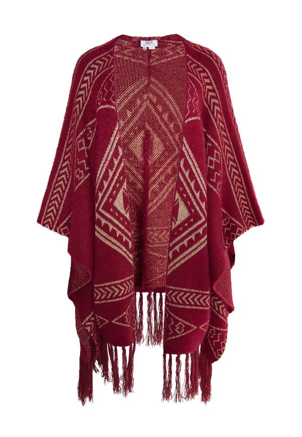 usha FESTIVAL usha FESTIVAL Пелерина  бежово / тъмночервено