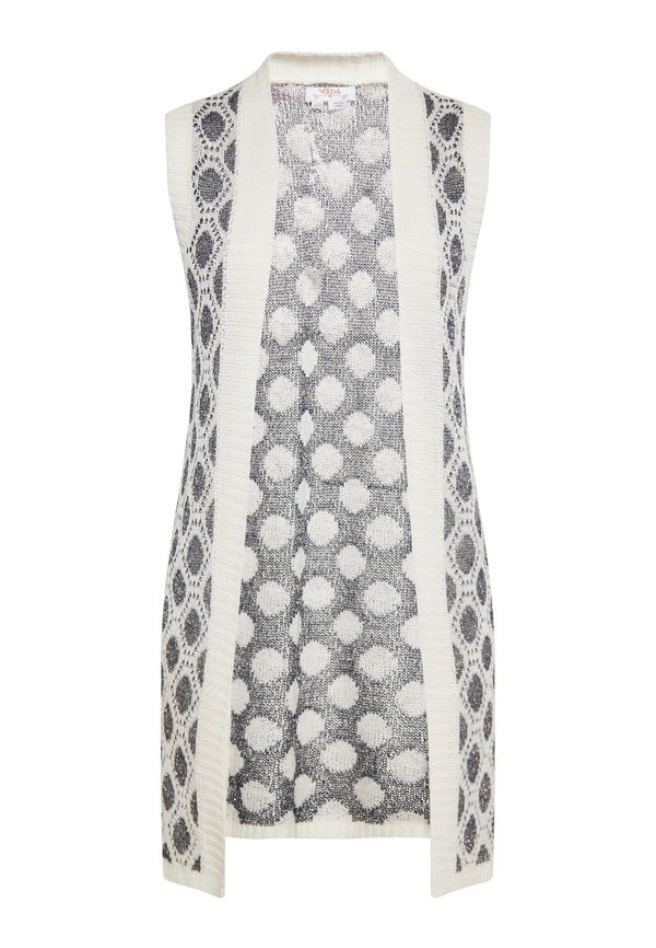 usha FESTIVAL usha FESTIVAL Плетен елек  морскосиньо / бяло