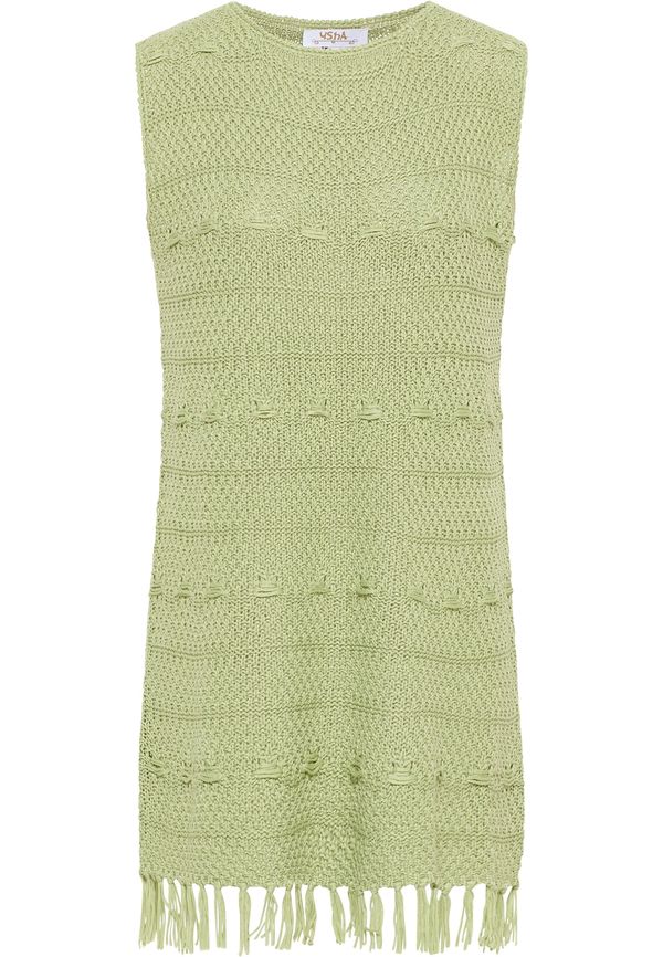 usha FESTIVAL usha FESTIVAL Плетена рокля  пастелно зелено