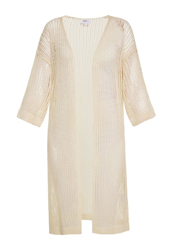 usha FESTIVAL usha FESTIVAL Плетена жилетка  кремаво