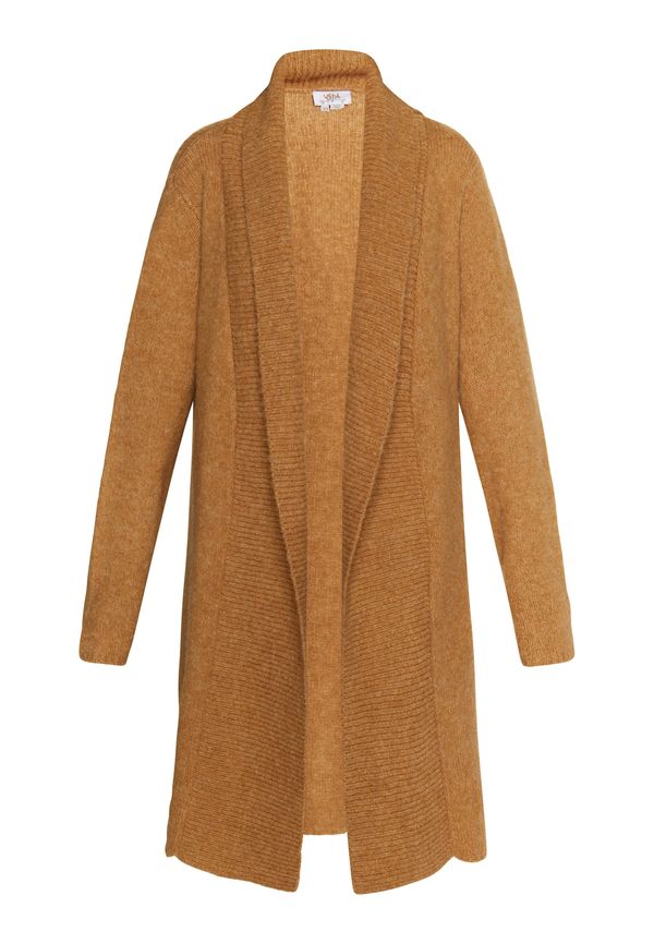 usha FESTIVAL usha FESTIVAL Плетена жилетка  пуебло оранжево-кафяво