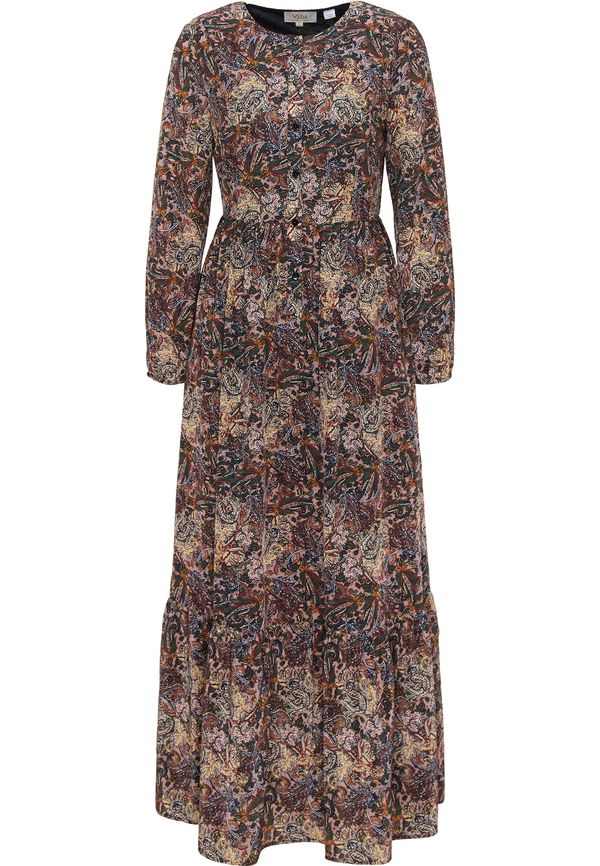 usha FESTIVAL usha FESTIVAL Рокля  бежово / кафяво / пъстро