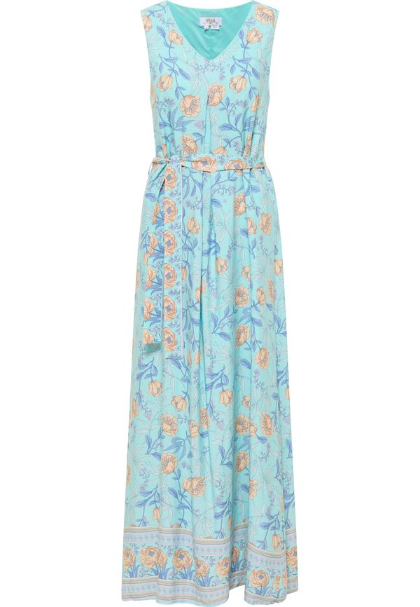 usha FESTIVAL usha FESTIVAL Рокля  светлосиньо / пъстро