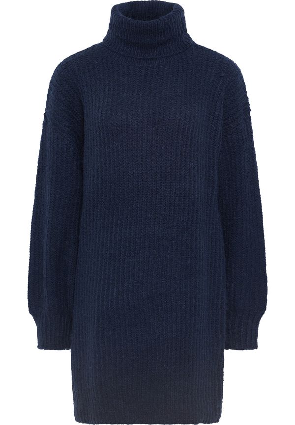 Usha Usha Плетена рокля  нощно синьо