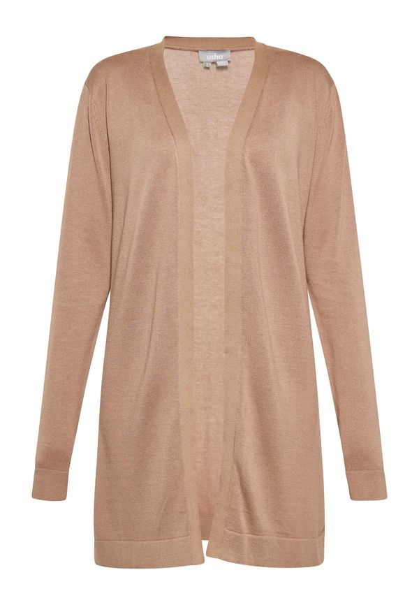 Usha Usha Плетена жилетка  бежово