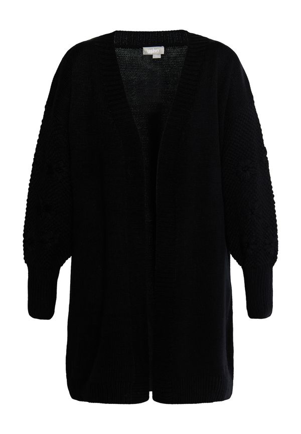 Usha Usha Плетена жилетка  черно