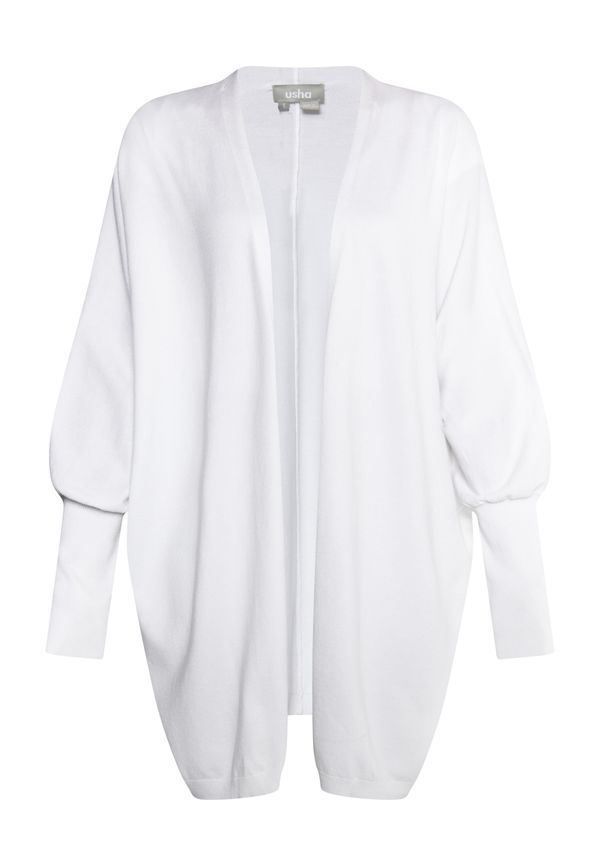 Usha Usha Плетена жилетка 'Lurea'  бяло