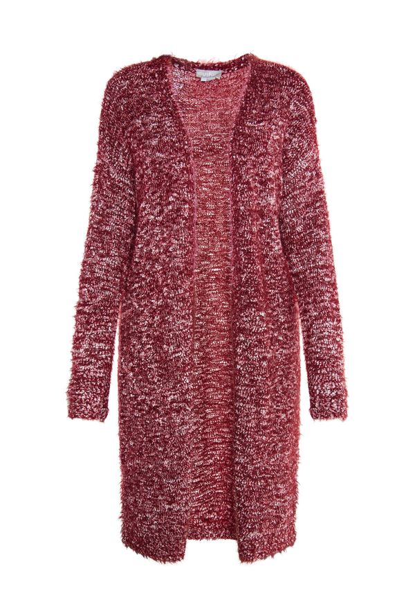 Usha Usha Плетена жилетка 'Sivene'  червен меланж