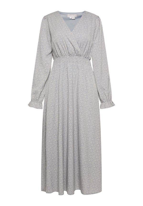 Usha Usha Рокля  морскосиньо / мръсно бяло