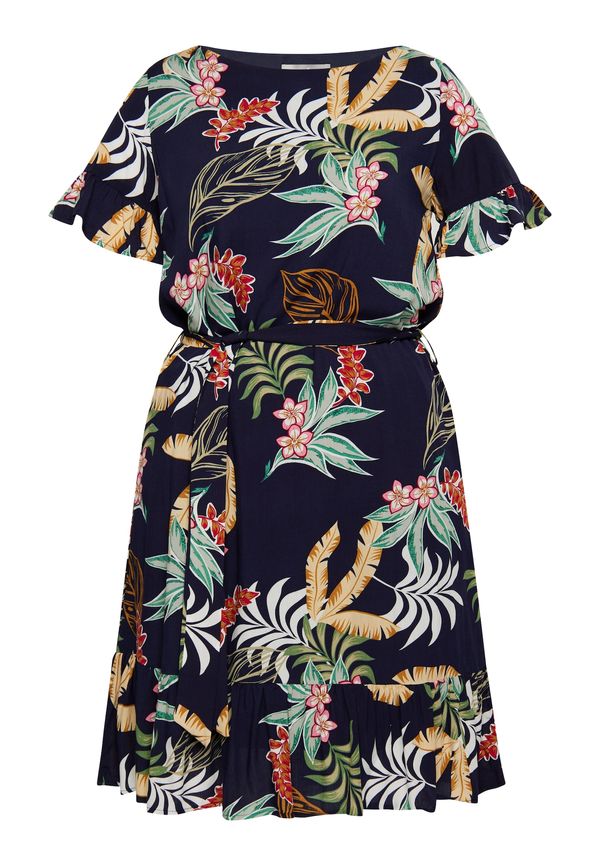 Usha Usha Рокля  морскосиньо / пъстро