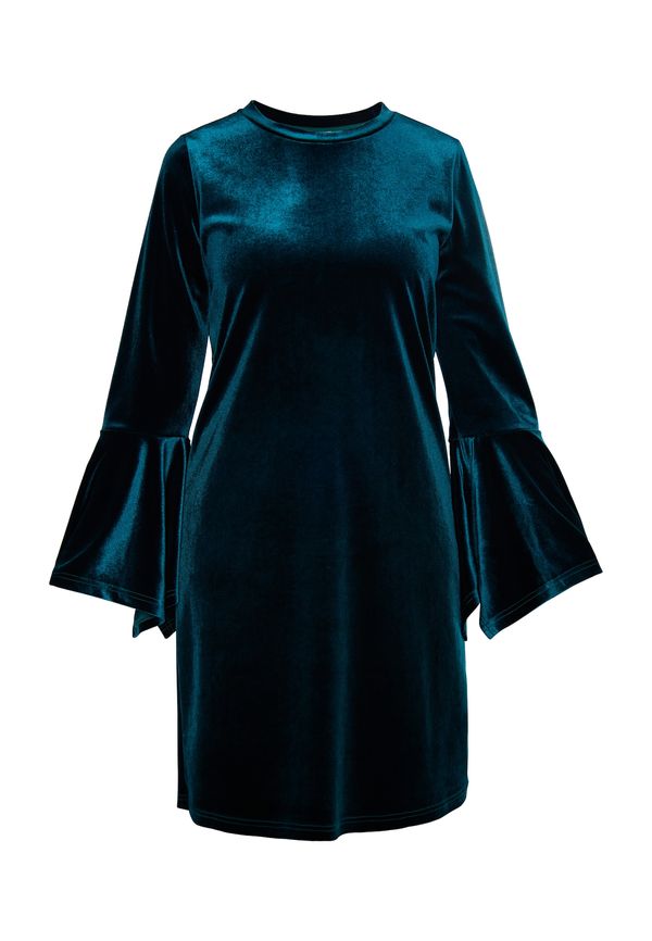 Usha Usha Рокля за коктейл  петрол