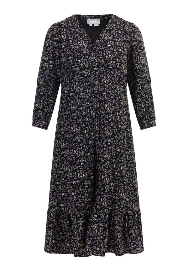 Usha Usha Рокля  зелено / лилав / черно