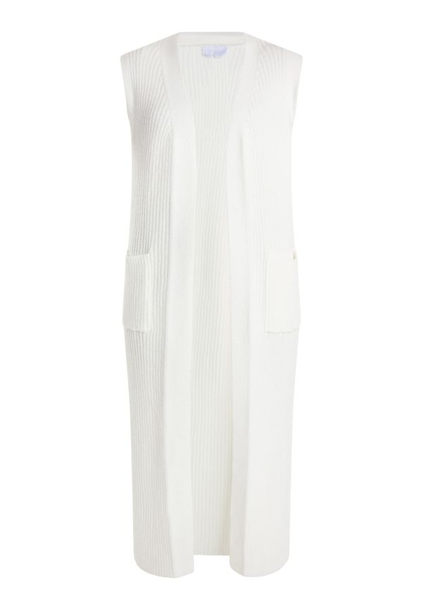 usha WHITE LABEL usha WHITE LABEL Плетен елек 'Teylon'  бяло