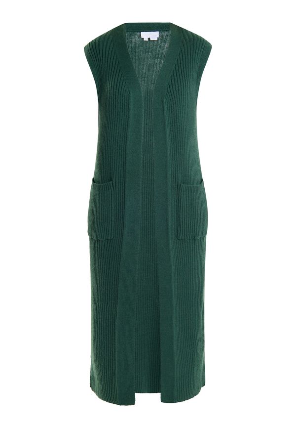 usha WHITE LABEL usha WHITE LABEL Плетен елек 'Teylon'  тъмнозелено