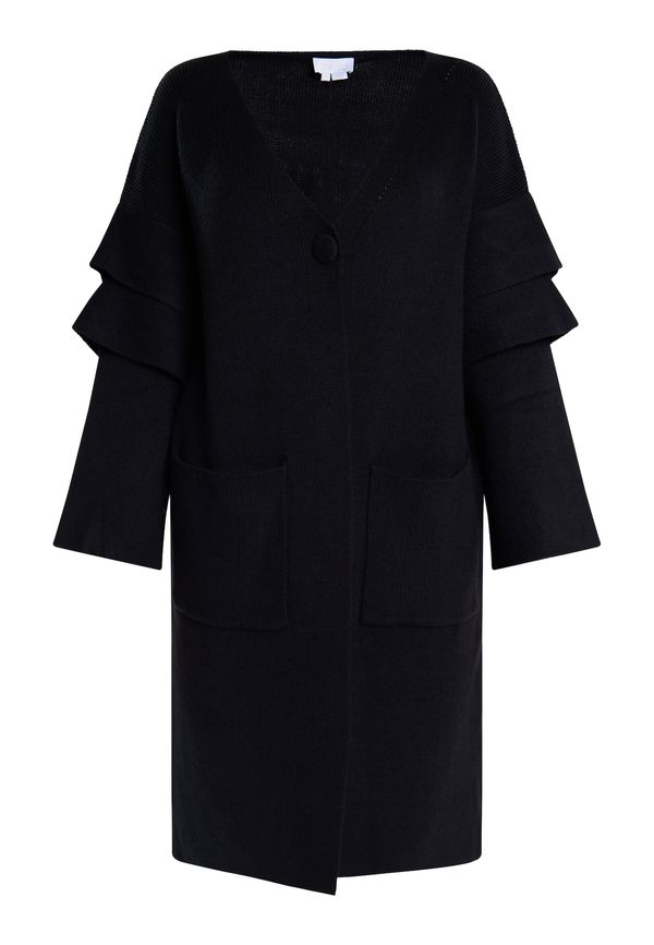 usha WHITE LABEL usha WHITE LABEL Плетена жилетка  черно