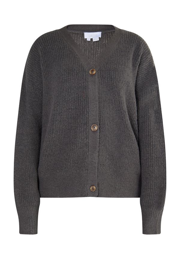 usha WHITE LABEL usha WHITE LABEL Плетена жилетка 'Pryam'  антрацитно черно