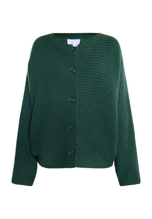 usha WHITE LABEL usha WHITE LABEL Плетена жилетка  тъмнозелено