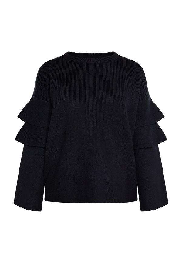 usha WHITE LABEL usha WHITE LABEL Пуловер 'Pryam'  черно