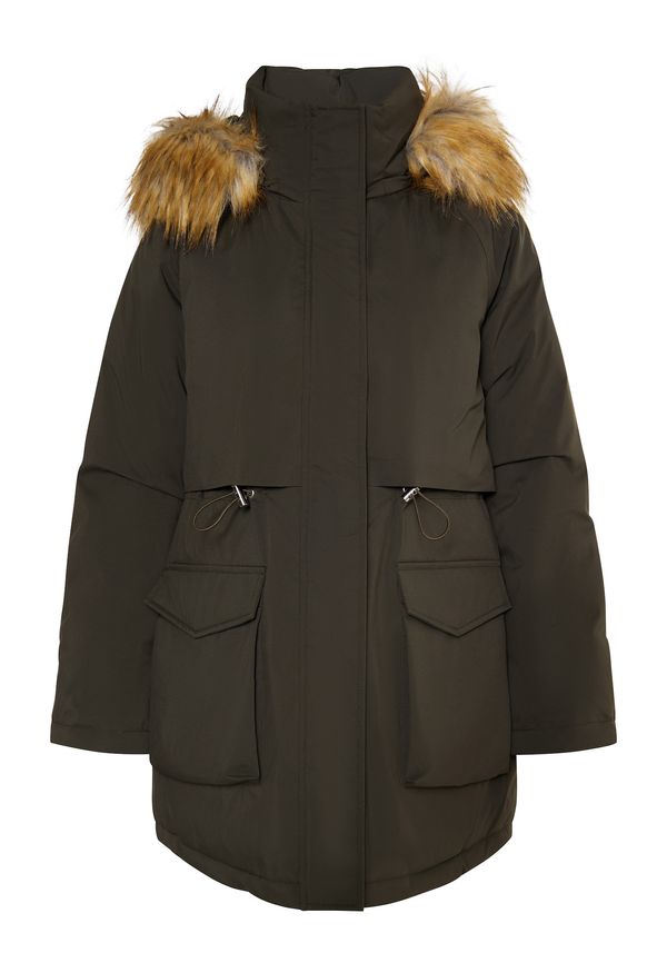 Usha Usha Зимна парка  бежово / маслина