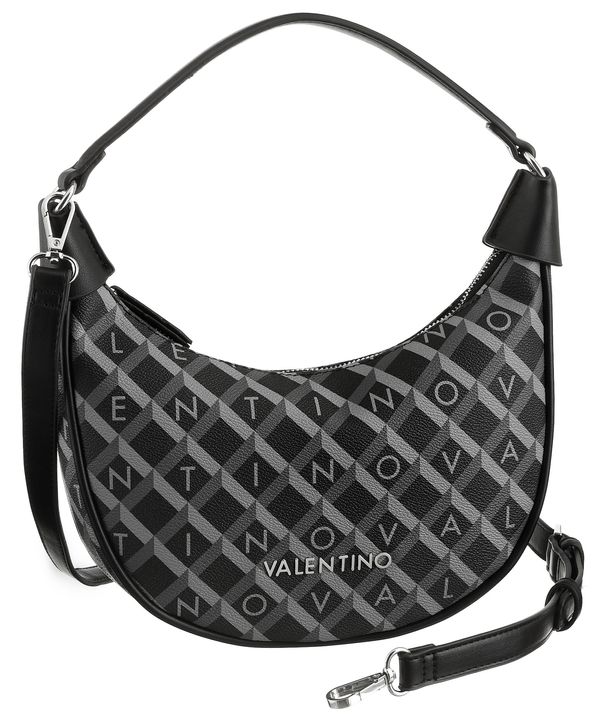 VALENTINO VALENTINO Чанта за през рамо 'BARRIO'  сиво / тъмносиво / черно / сребърно