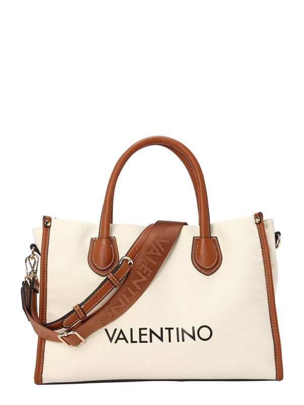 VALENTINO VALENTINO Дамска чанта 'LEITH RE'  кремаво / кафяво / черно