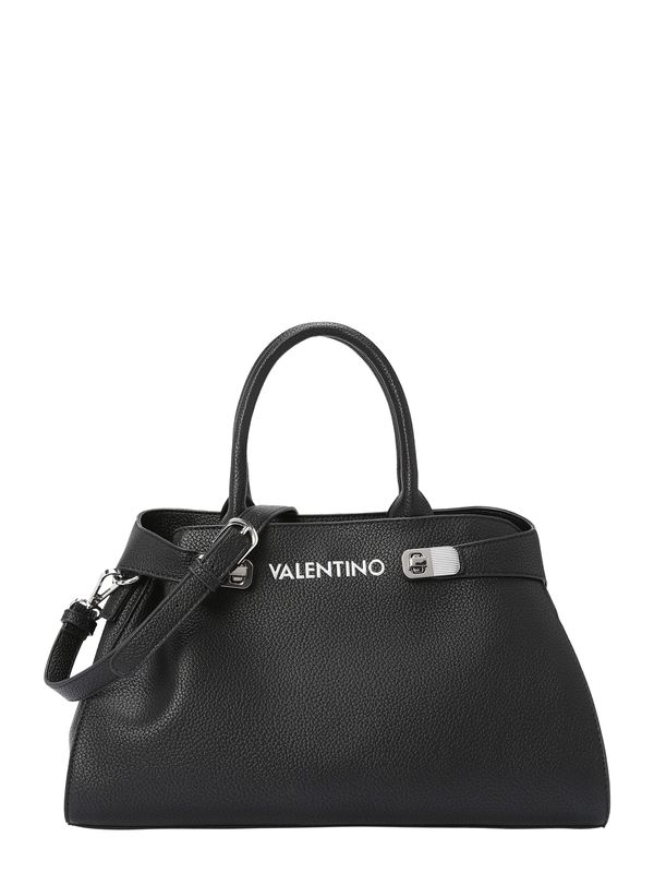 VALENTINO VALENTINO Дамска чанта 'MIDTOWN'  черно / сребърно
