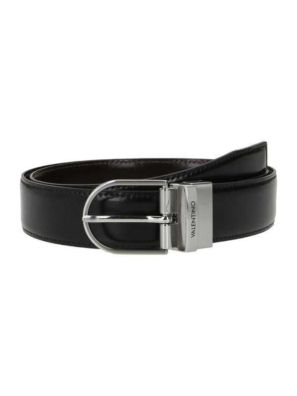 VALENTINO VALENTINO Колан 'ICARO'  черно / сребърно