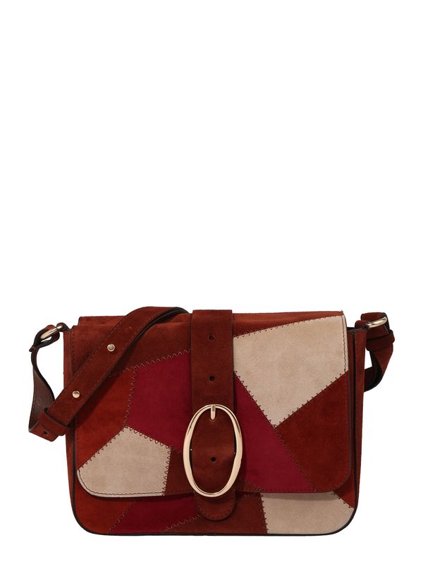 Vanessa Bruno Vanessa Bruno Чанта за през рамо 'IRIS'  бежово / червено / черешово червено