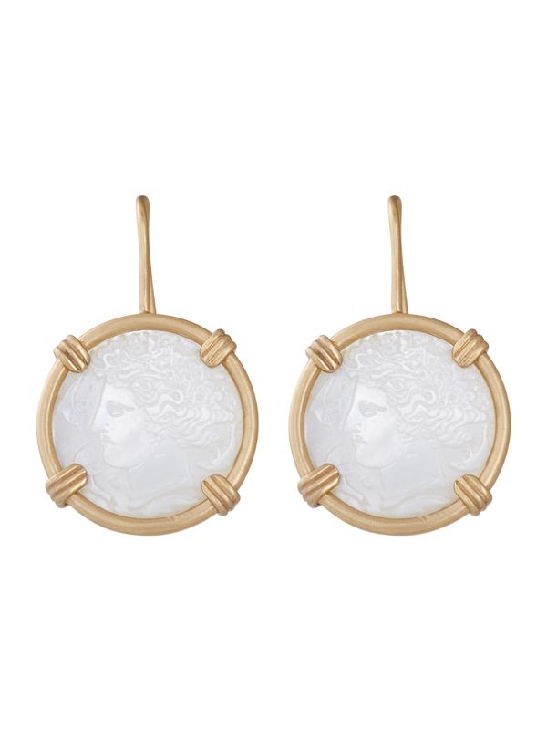 Vanessa Bruno Vanessa Bruno Обеци  злато / бяло