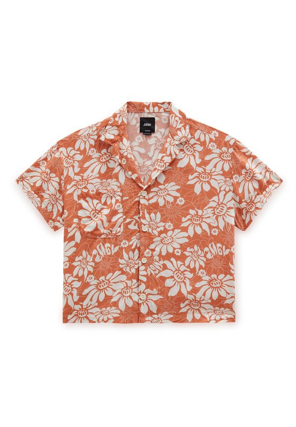 VANS VANS Блуза 'AMSTONE'  екрю / ръждиво червено