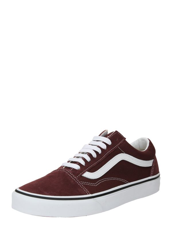 VANS VANS Ниски маратонки 'Old Skool'  ръждиво кафяво / бяло