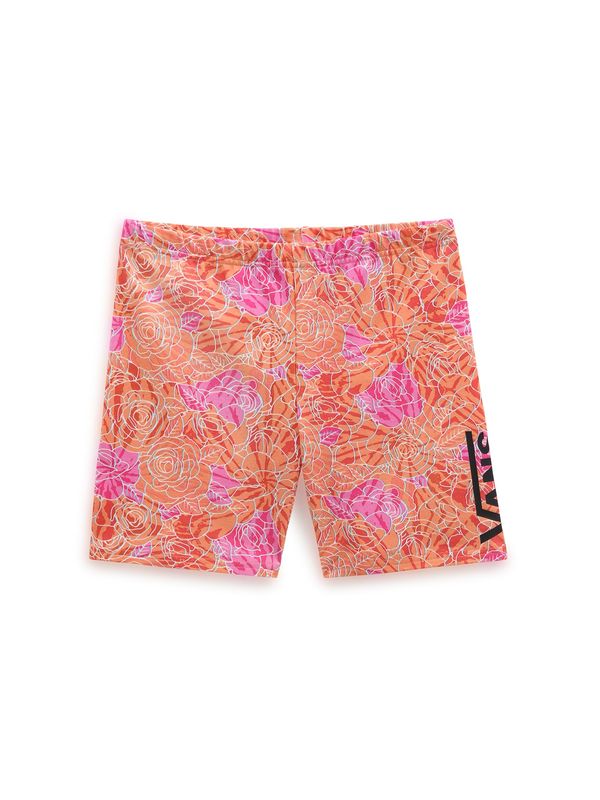 VANS VANS Панталон  оранжево / розово / черно / бяло