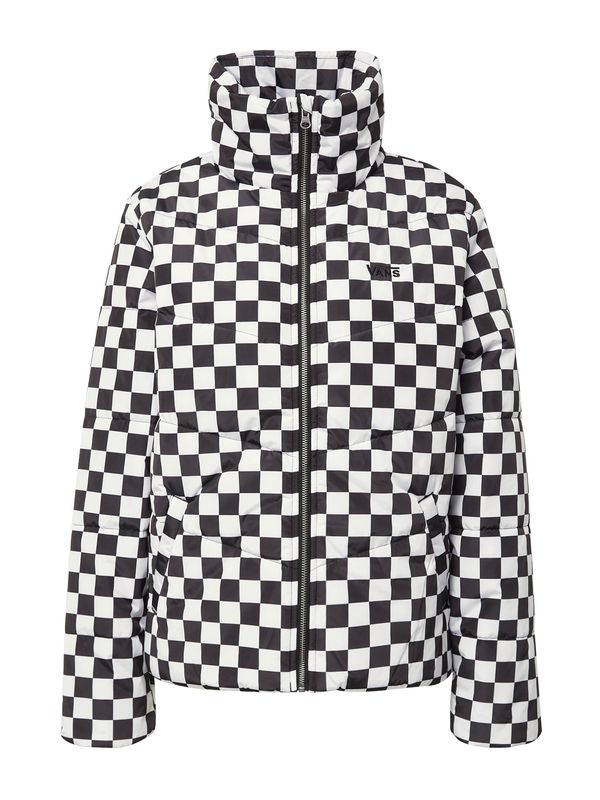 VANS VANS Преходно яке  черно / бяло