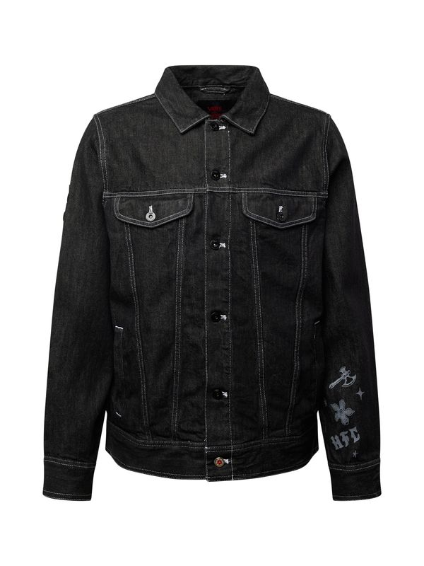 VANS VANS Преходно яке 'JEAN'  сиво / черно