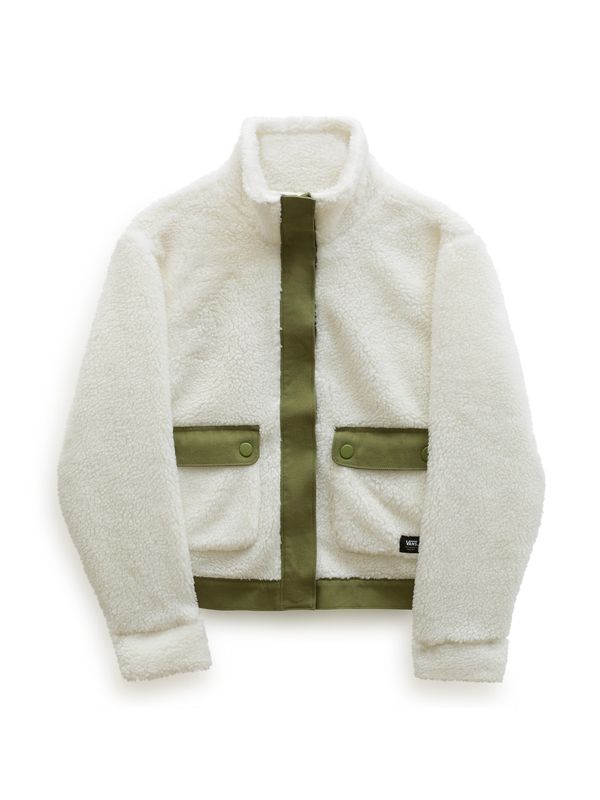 VANS VANS Преходно яке  зелено / бяло