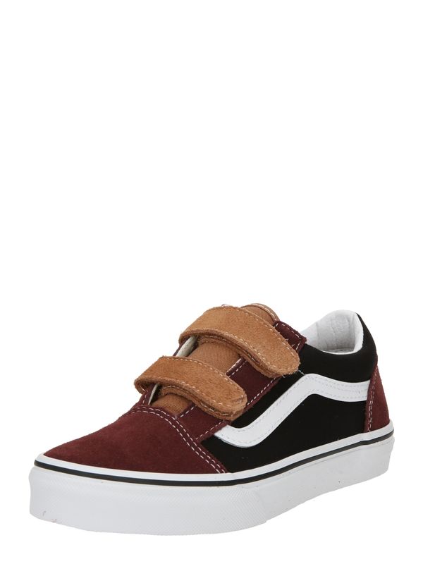 VANS VANS Сникърси 'Old Skool V'  кафяво / черно / бяло
