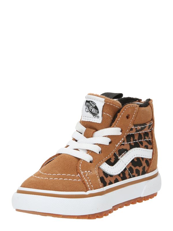 VANS VANS Сникърси 'SK8-Hi'  кафяво / бяло