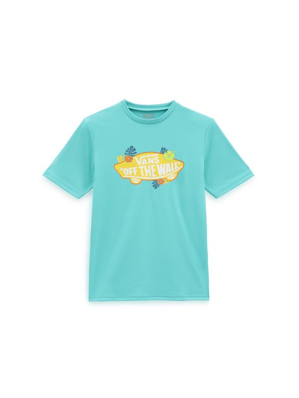 VANS VANS Спортна плажна мода 'ALWAYS ALOHA'  тюркоазен / жълто / зелено / бяло