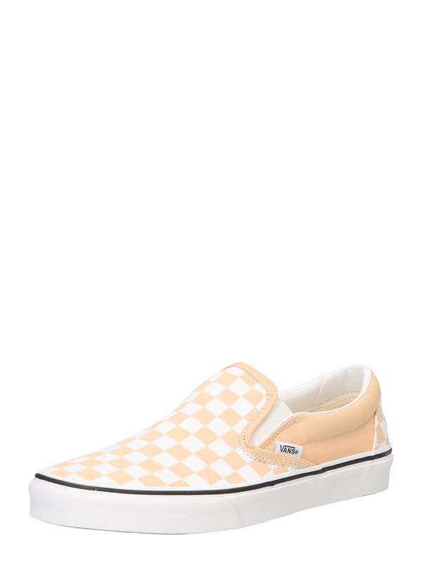 VANS VANS Спортни обувки Slip On  светлокафяво / бяло