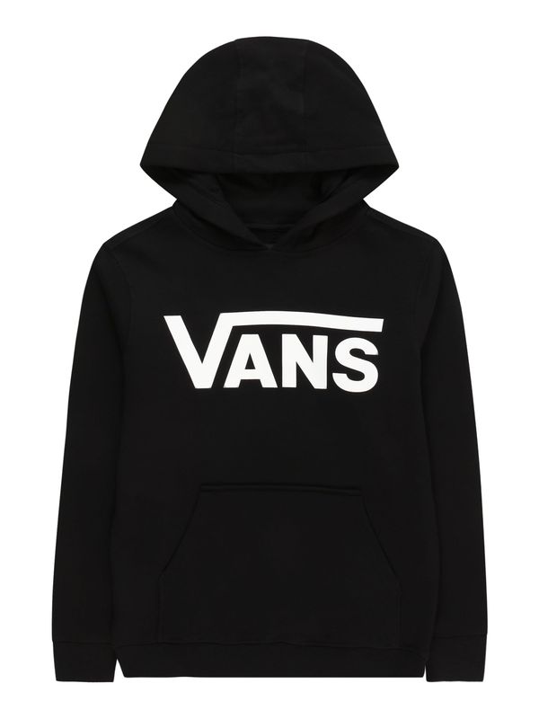 VANS VANS Суичър  черно / бяло