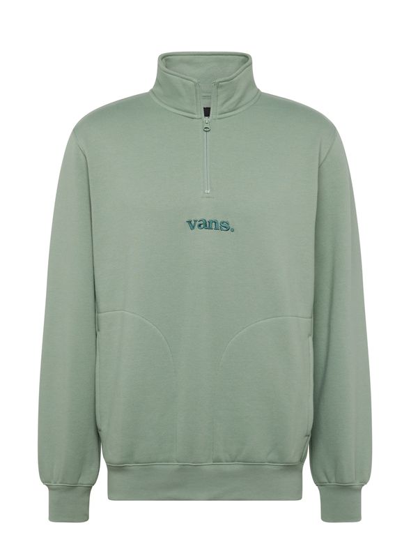 VANS VANS Суичър 'LOWERED'  пастелно зелено / тъмнозелено