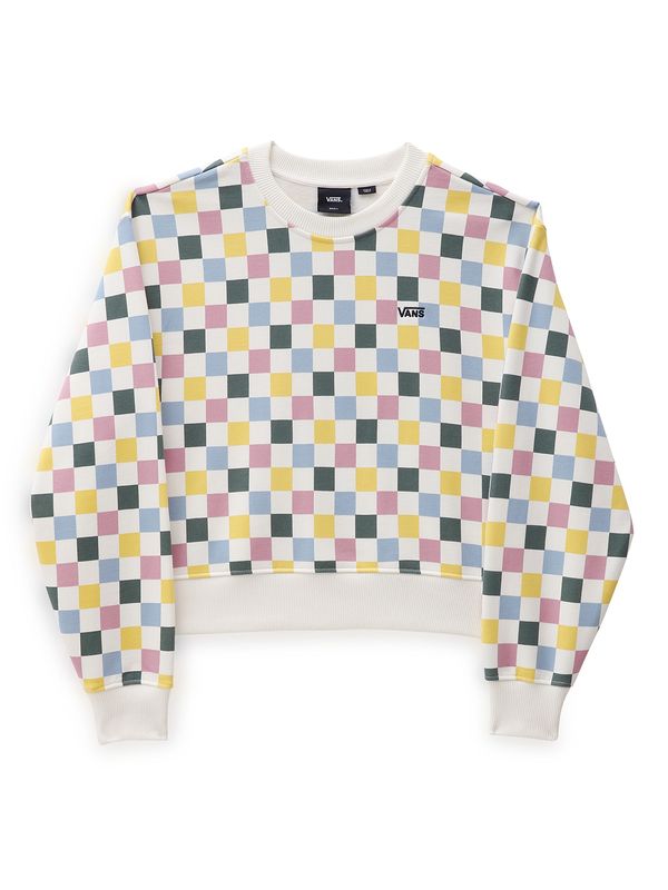 VANS VANS Суичър  опушено синьо / тъмносиво / светлолилаво / бял памук