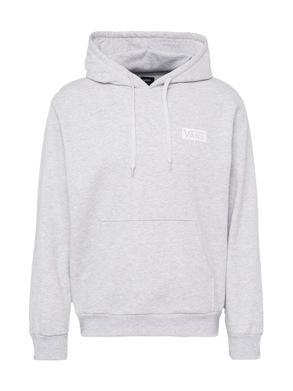 VANS VANS Суичър  сив меланж / бяло