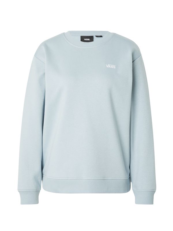 VANS VANS Суичър  светлосиньо / бяло